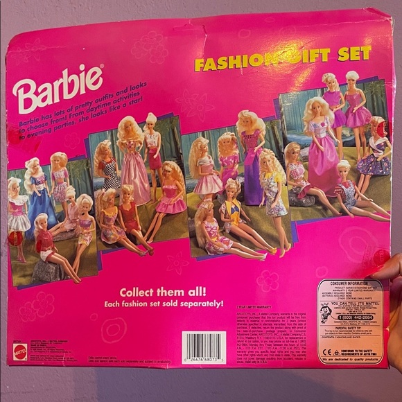Vintage 90s Barbie Doll Fashion Gift Set 6 Outfits Formal and Casual Clothes - Picture 8 of 8